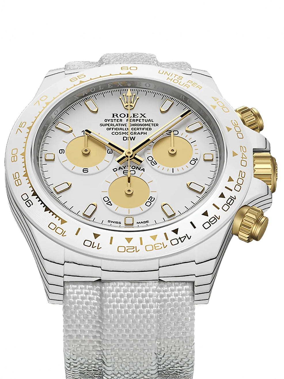 Rolex DiW Daytona CELESTIAL CarboQuartz【1:1 Replica】