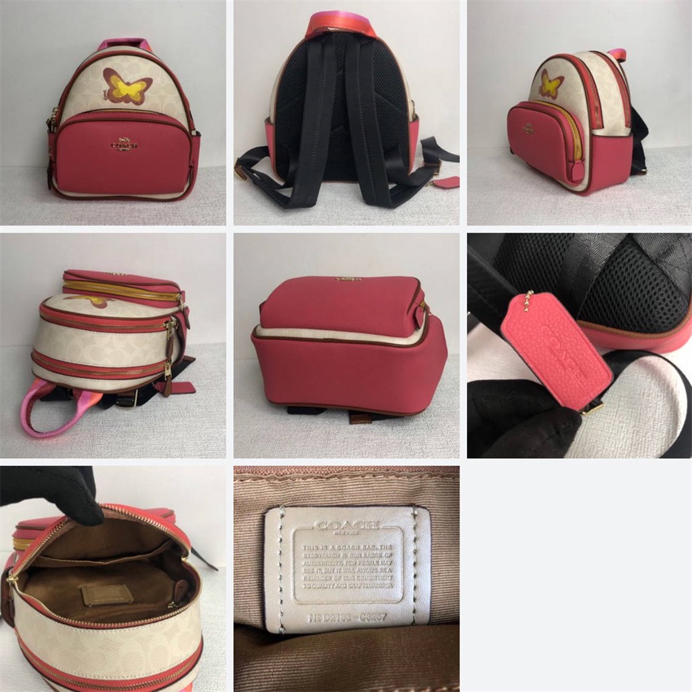 Women Handbag C8604 C8603 C8258 C8257 C8259 CA624 CC331 CD277 Mini Court Backpack Bag