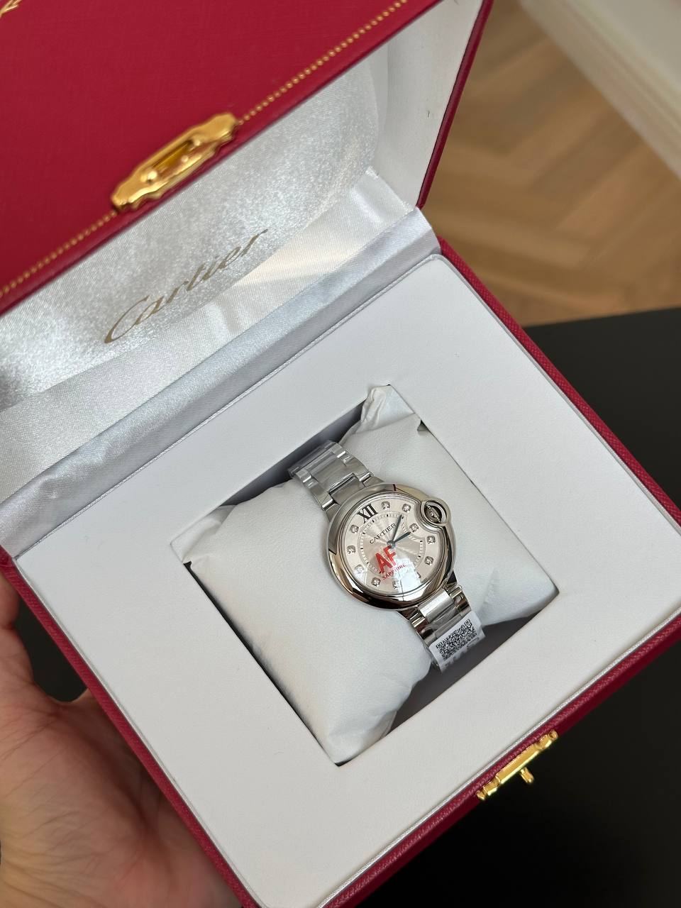 Cartier Ballon Bleu de Cartier Ladies Watch with Diamond Dial