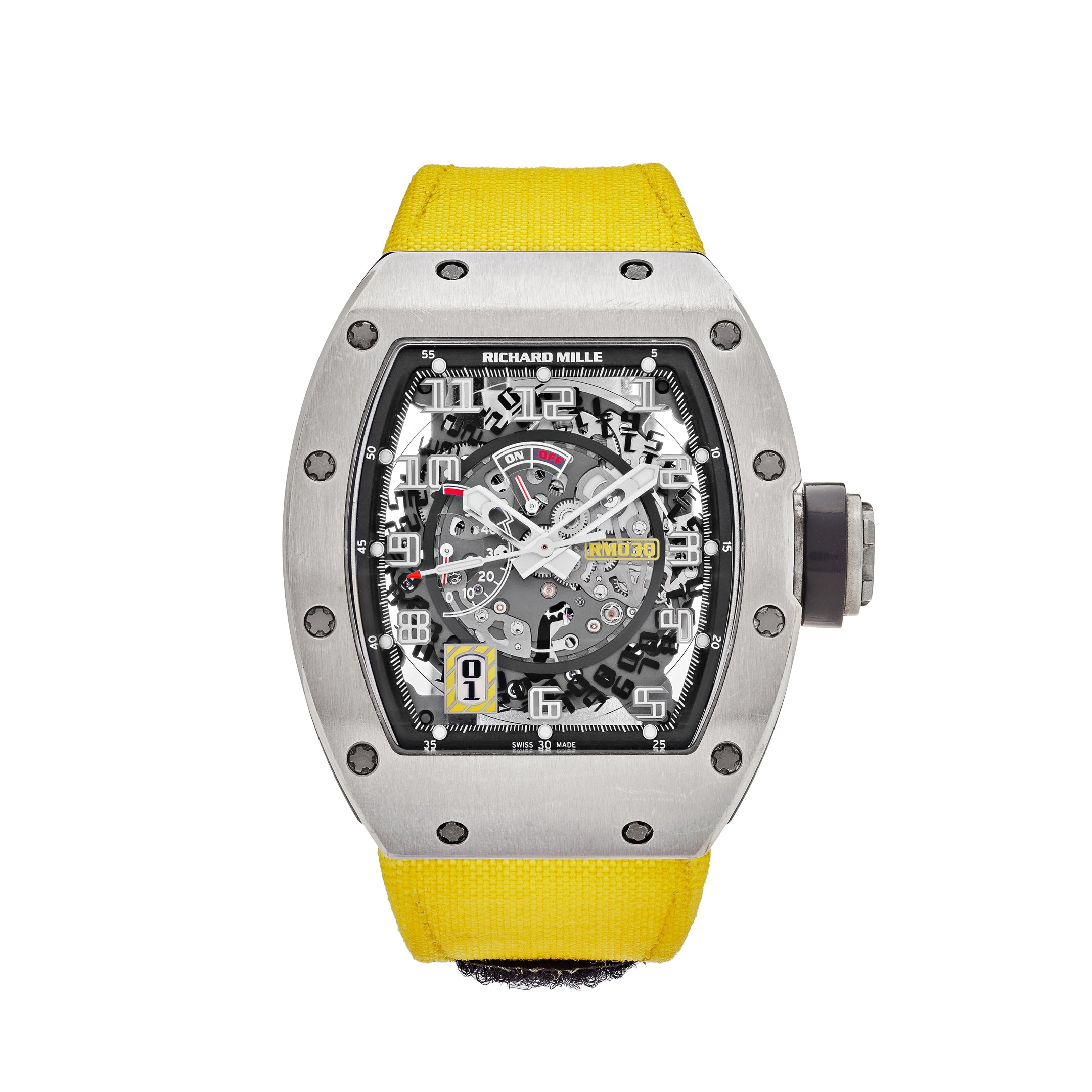 Richard Mille Titanium Declutchable Rotor RM030【1:1 Replica】