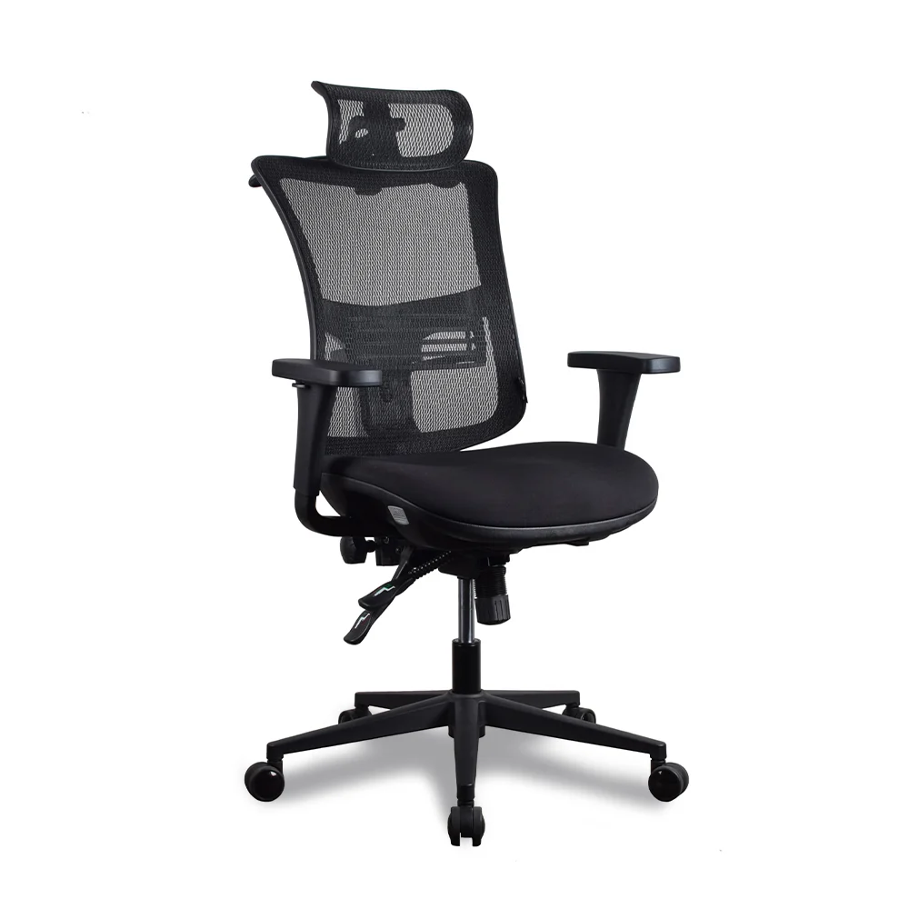 Chaise ergonomique de bureau - EPSILON en mousse et maille