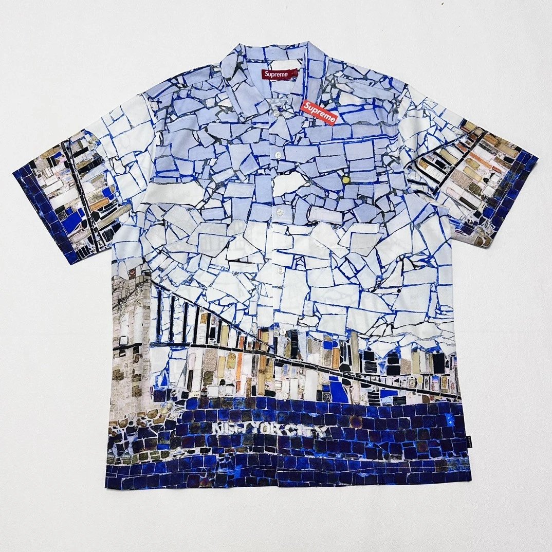 1:1 Best Quality Supreme 24SS Mosaic T shirt