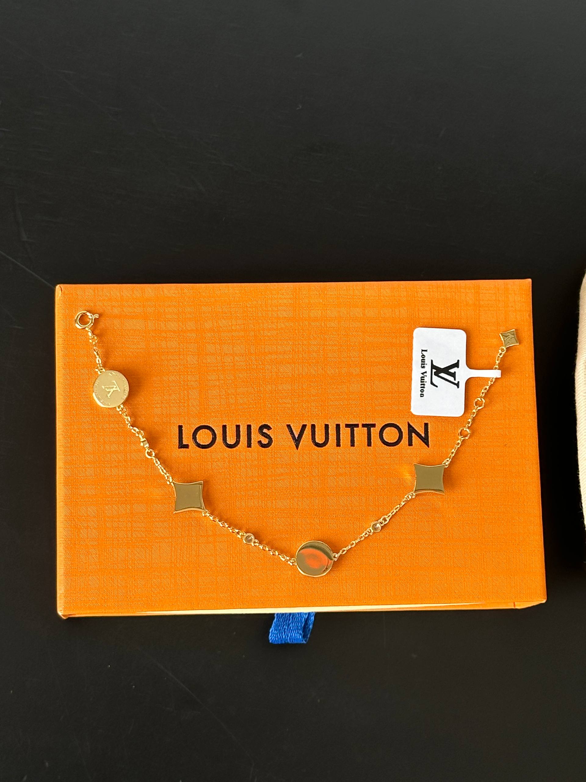 Louis Vuitton Full Diamond Floral Bracelet
