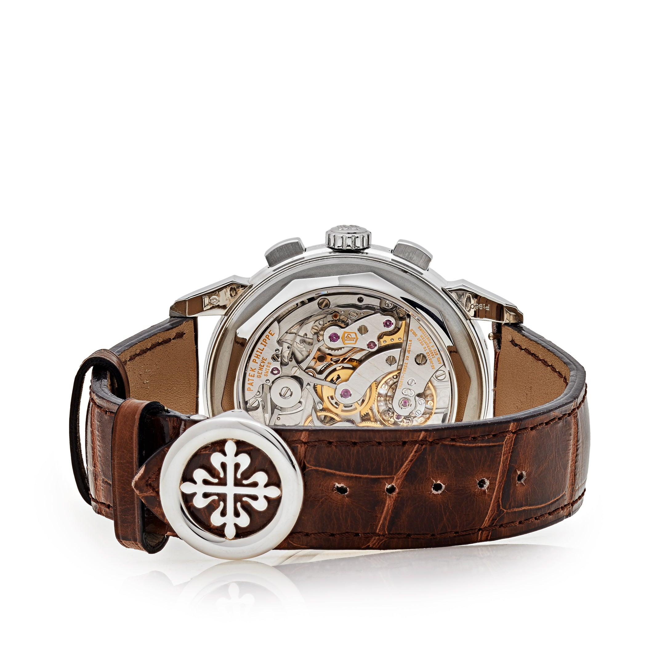 Patek Philippe Grand Complications Perpetual Chronograph Platinum 5270P-001【1:1 Replica】