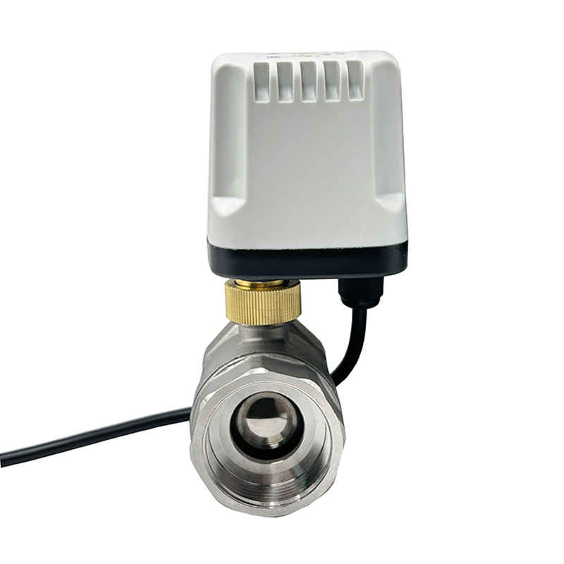 IP65 Waterproof Motorized Ball Valve Stainless Steel 220V 12V 24V-3 Wire/2 Wire Big Torque Metal Motor SS304 Electric Ball Valve(DN15-DN50)