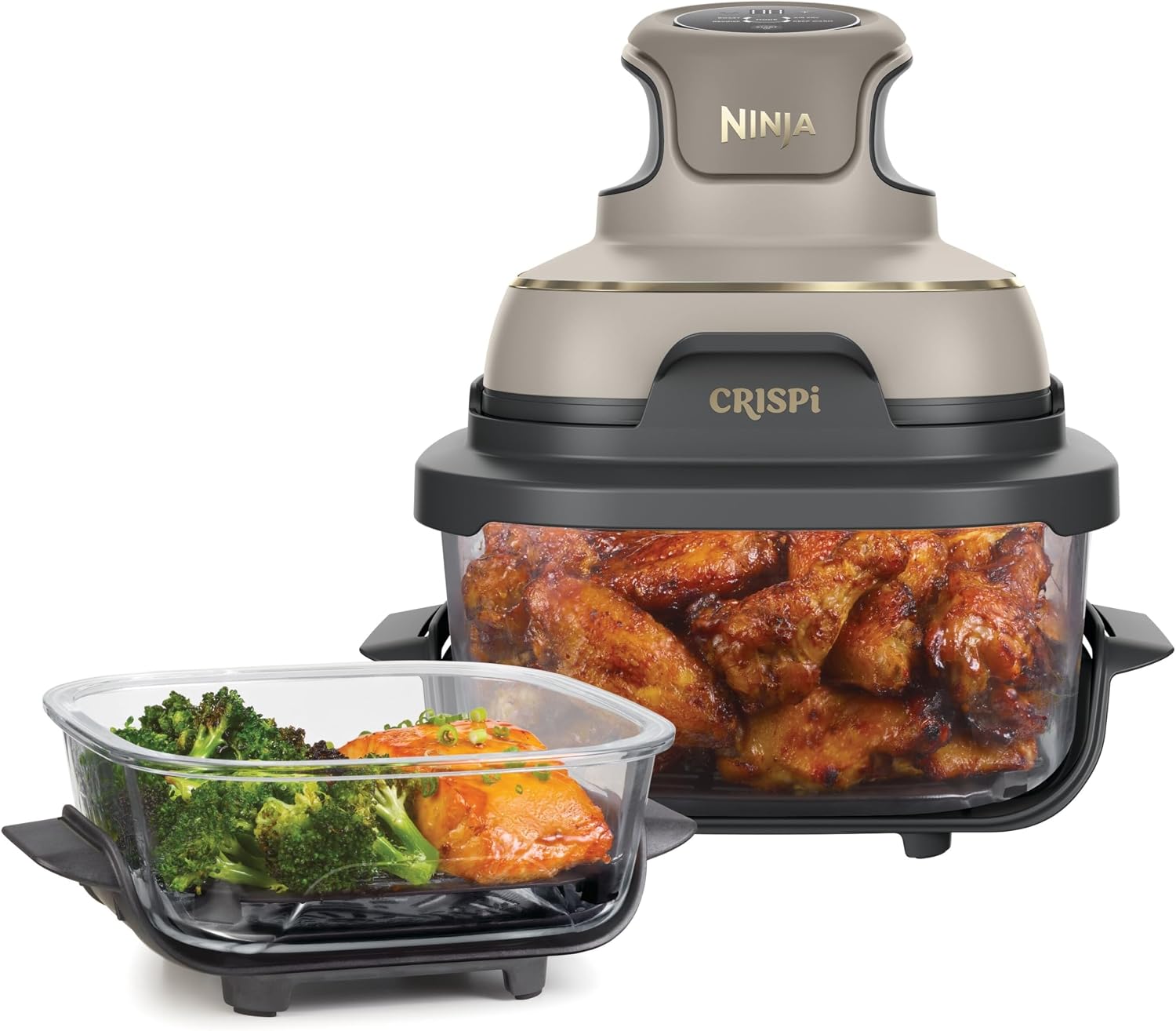 Ninja CRISPi Air Fryer Design Compact 4 in 1 Bowls 3.8 or 1.4L FN101EUST