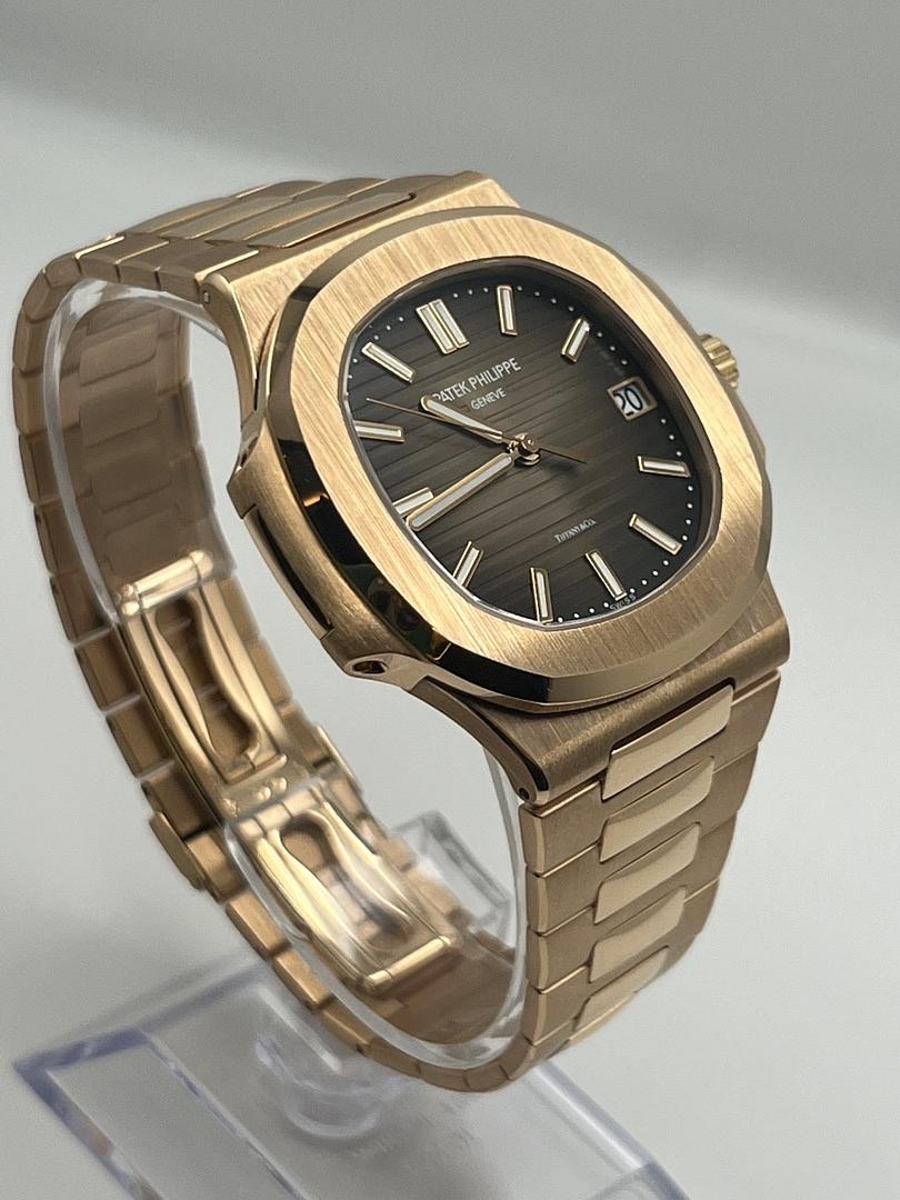 Patek Philippe Nautilus Rose Gold Tiffany Dial 5711/1R【1:1 Replica】
