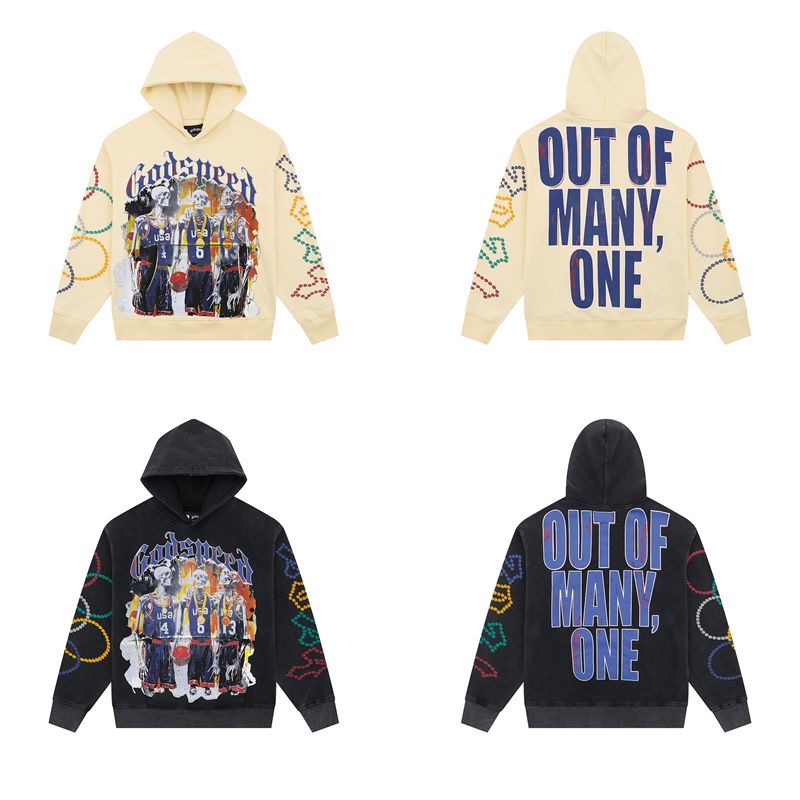 Godspeed Skull Basketball Player Hoodie 2 Colors