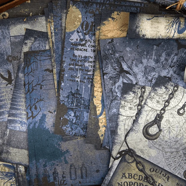 2028 Plain Paper Castle Darkness Collection