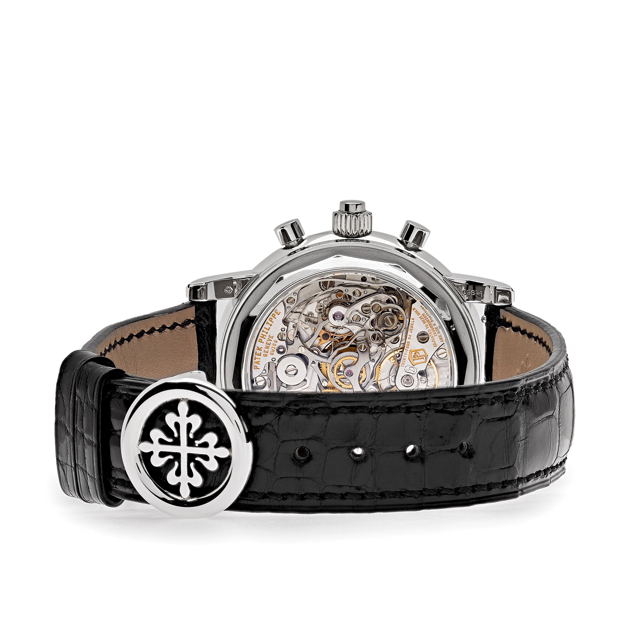 Patek Philippe Grand Complications Perpetual Calendar Chronograph Platinum 5204P-011【1:1 Replica】