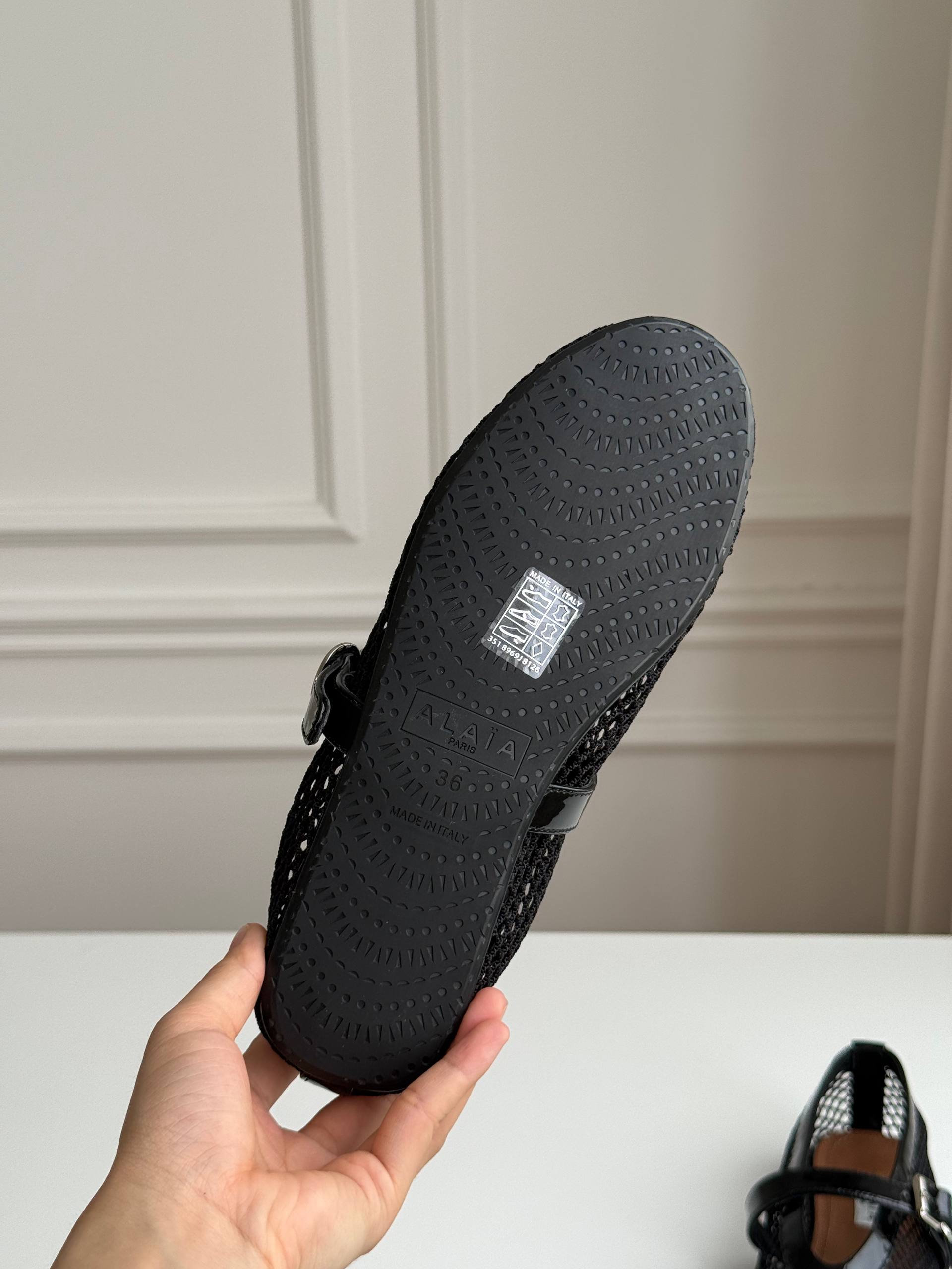Mesh Mary Jane Flat Shoes