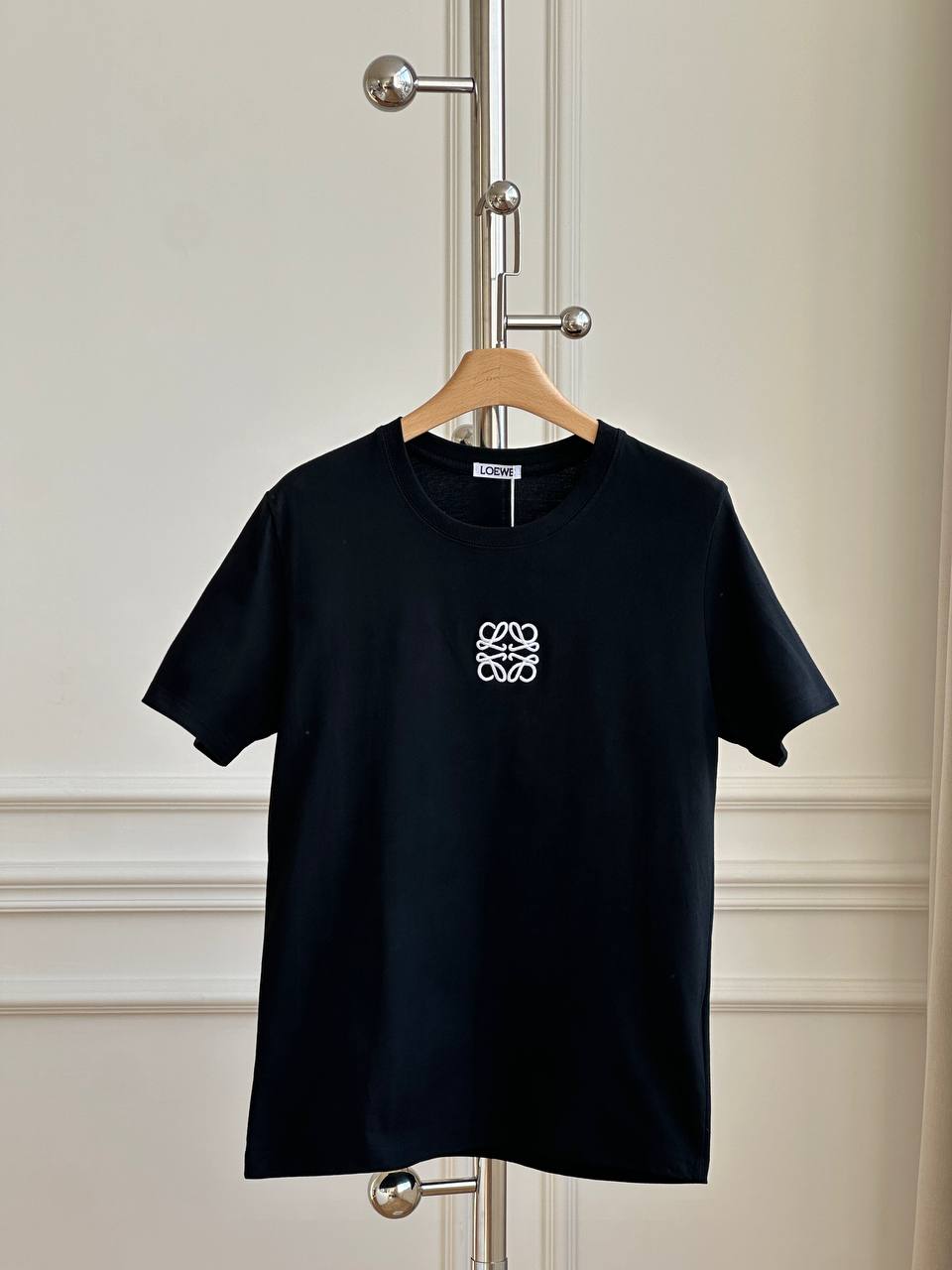 LOEWE Anagram Embroidered Short-Sleeve T-Shirt