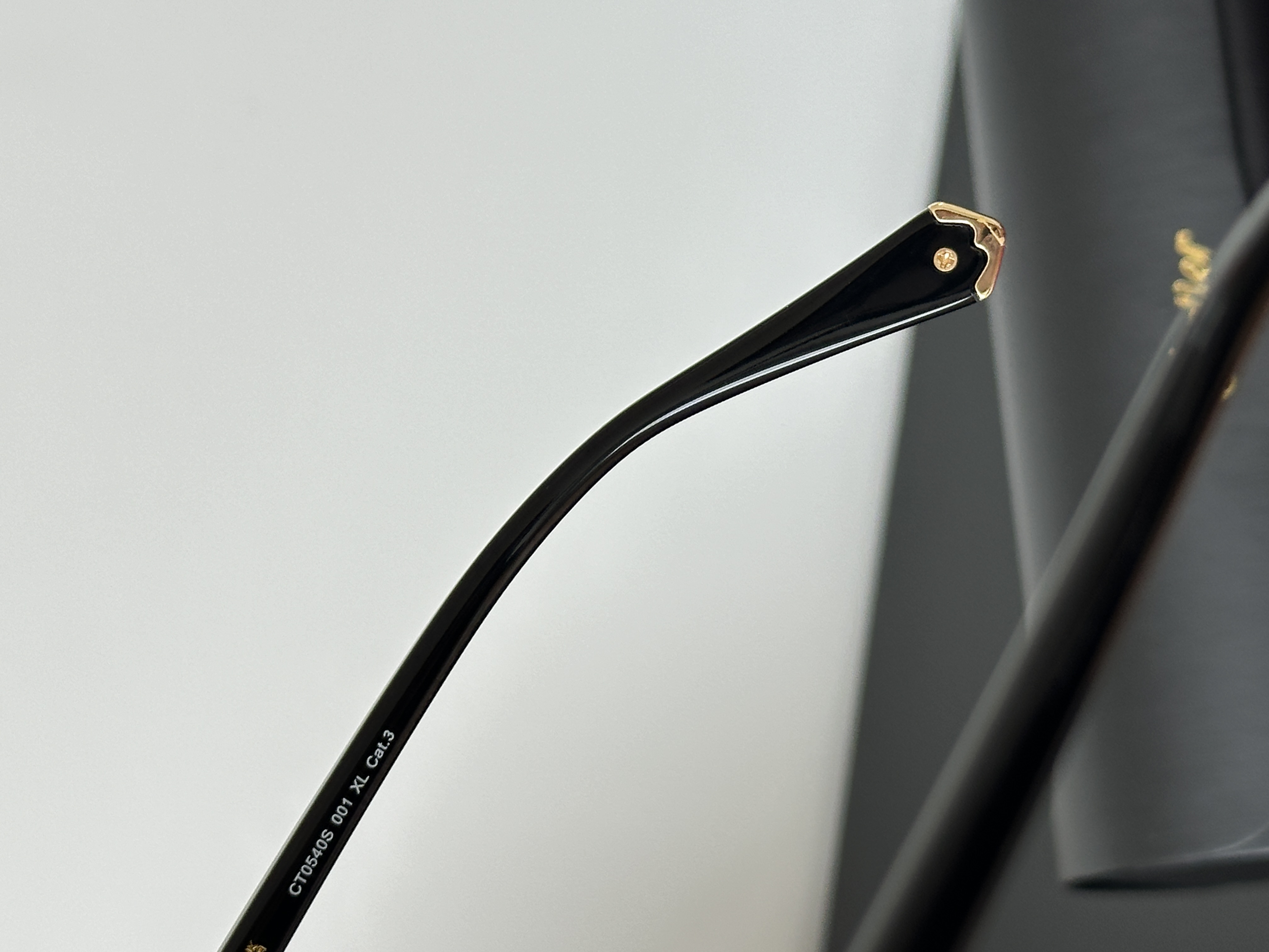 Cartier Oval-Frame Acetate Sunglasses