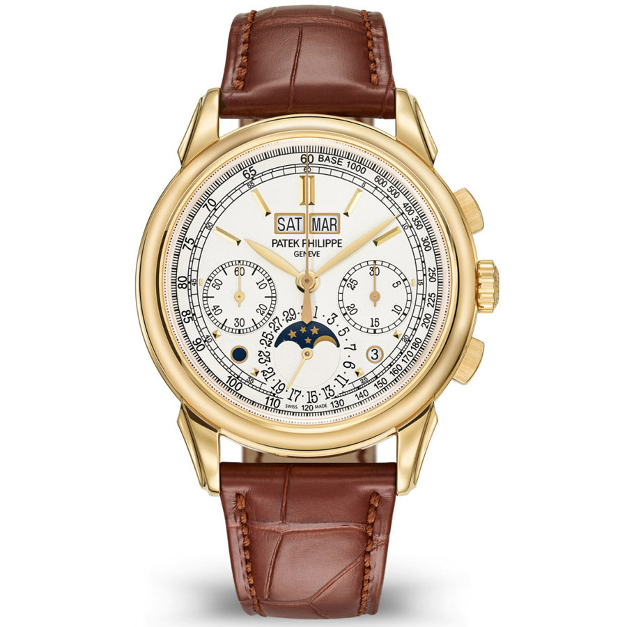 Patek Philippe Grand Complications Perpetual Calendar Chronograph 41mm 5270J Silver Dial【1:1 Replica】