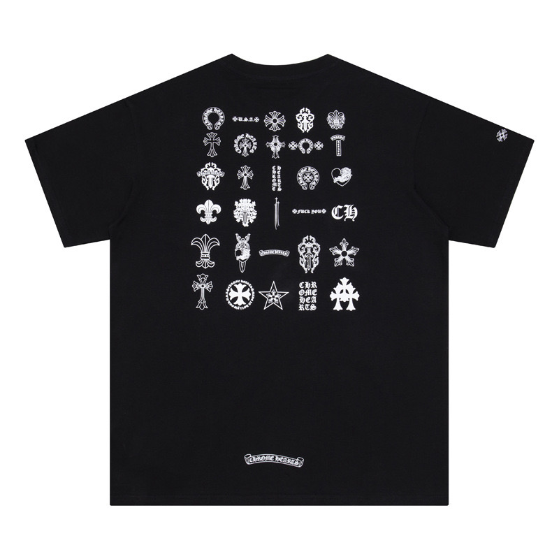 Chrome Hearts Back Logos Collection Tee 2 Colors