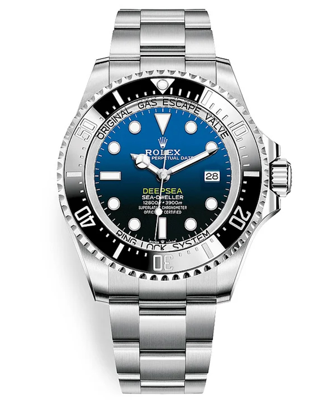 Rolex 136660 Sea-Dweller Deepsea D-Blue Dial 44mm Stainless Steel Men's Watch【1:1 Replica】