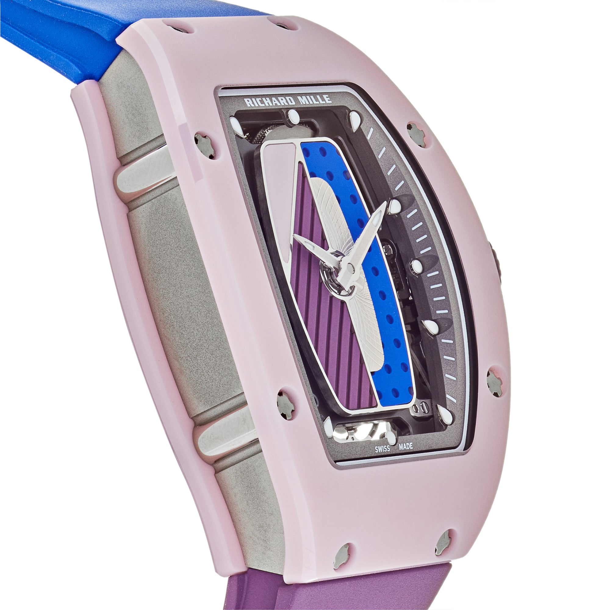 Richard Mille Ladies' Ceramic & White Gold RM07-01【1:1 Replica】