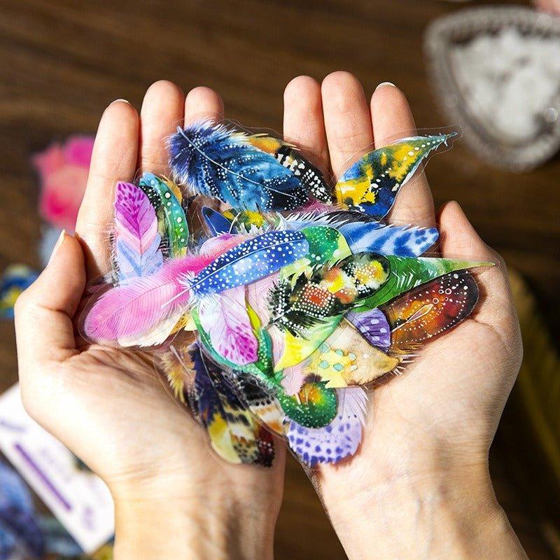 1166 Sticker Pack Fantasy Feather Series