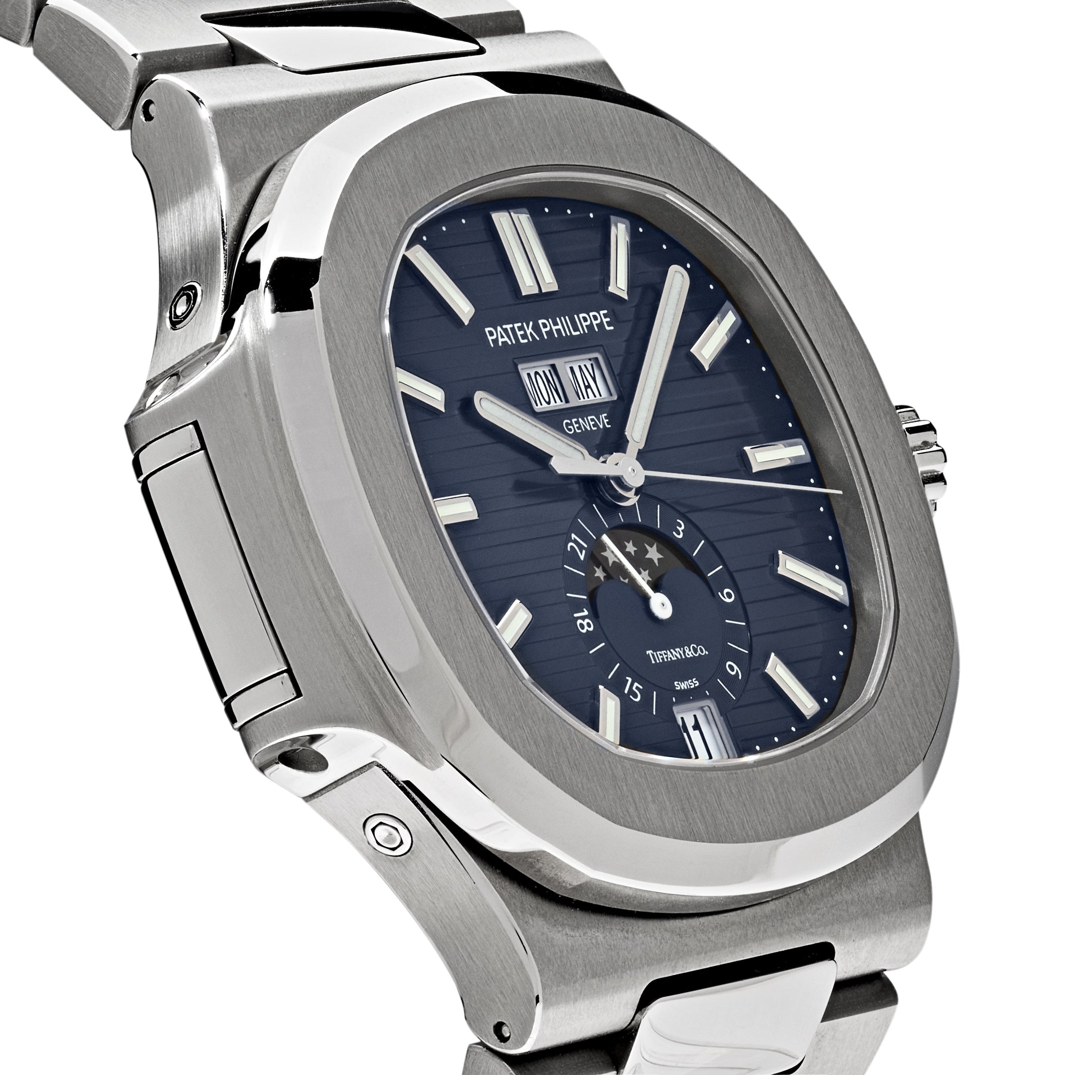 Patek Philippe Nautilus Steel Tiffany & Co. Blue Dial 40mm 5726/1A-014【1:1 Replica】