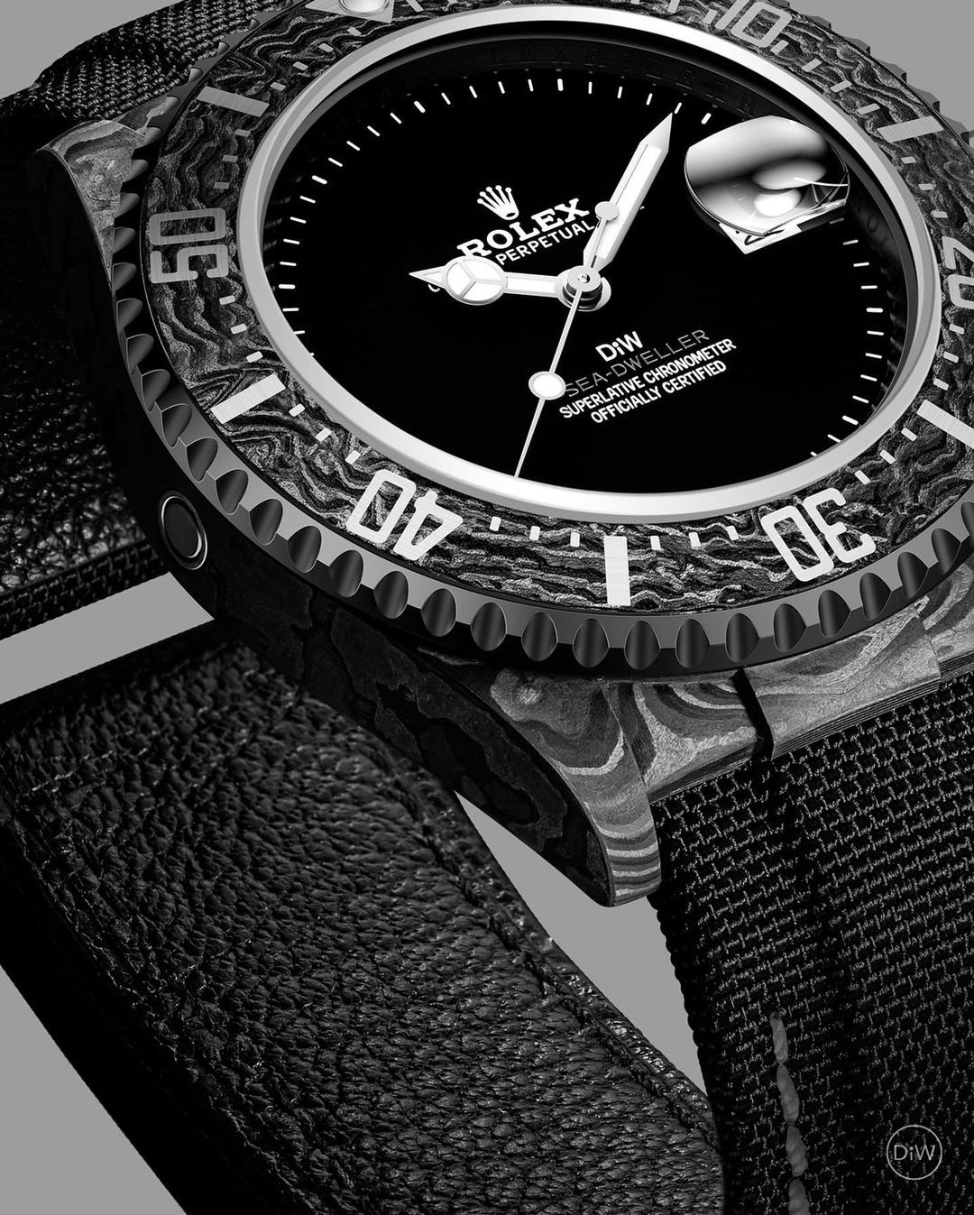 NTPT Carbon DiW Rolex Sea Dweller GHOST【1:1 Replica】