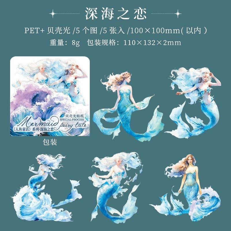 1099 Stickers Mermaid Fairy Tale Series