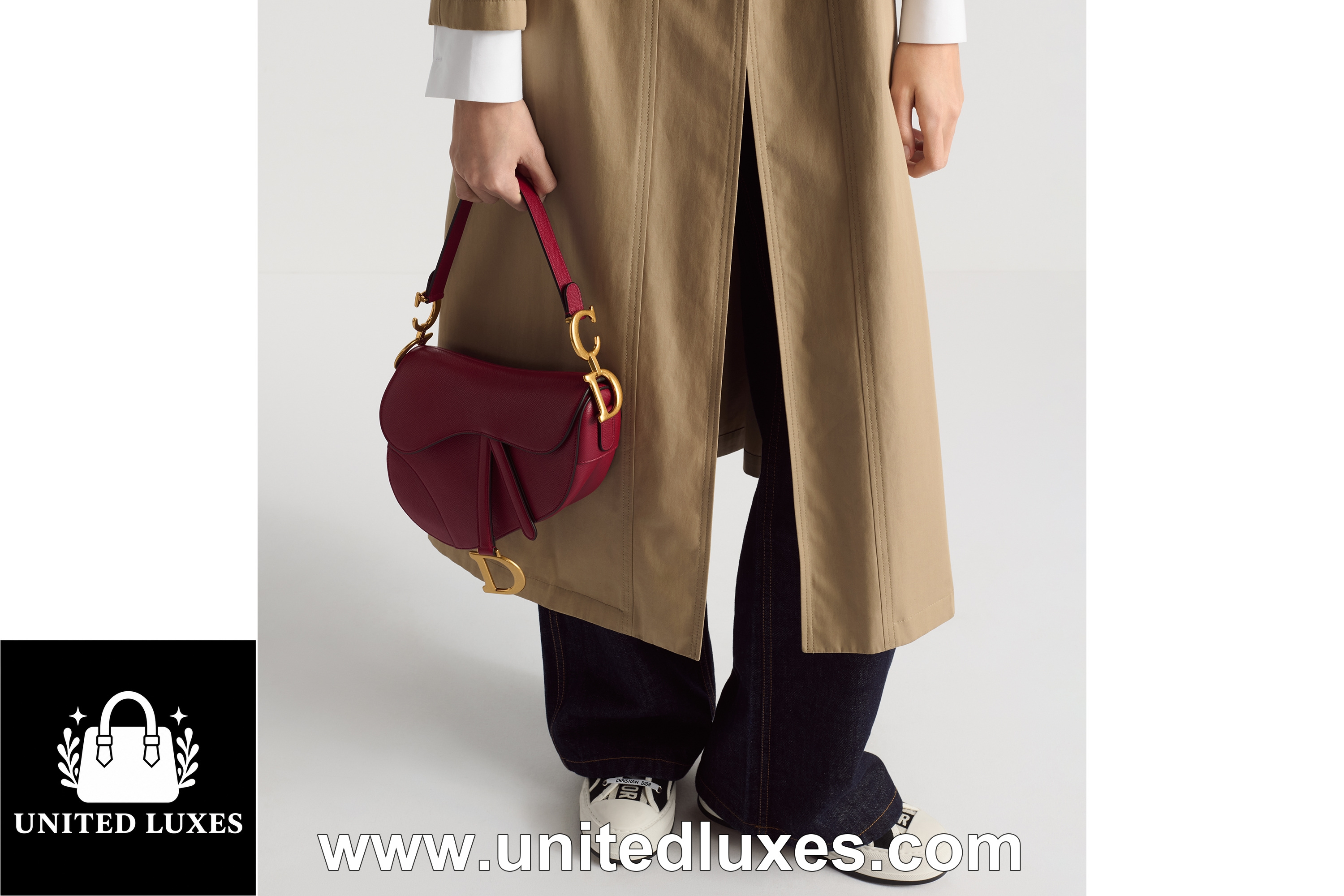 Replica Saddle Bag with Strap