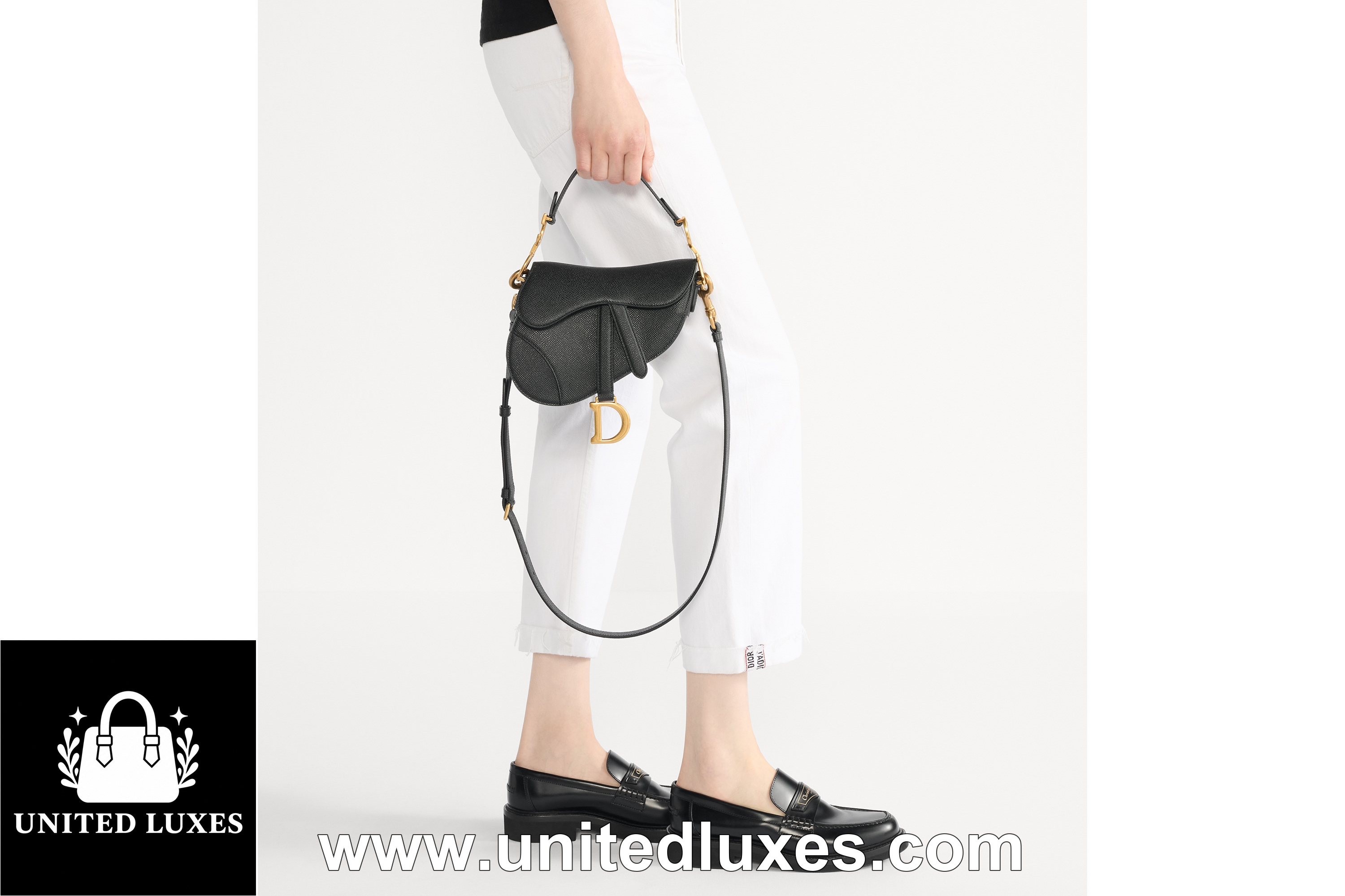 Replica Mini Saddle Bag with Strap