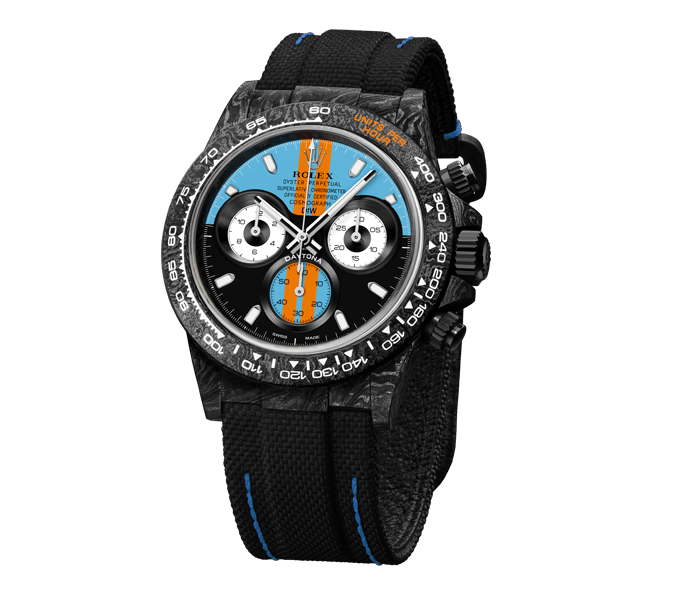 ROLEX Diw Daytona gt blue 40mm oyster black【1:1 Replica】
