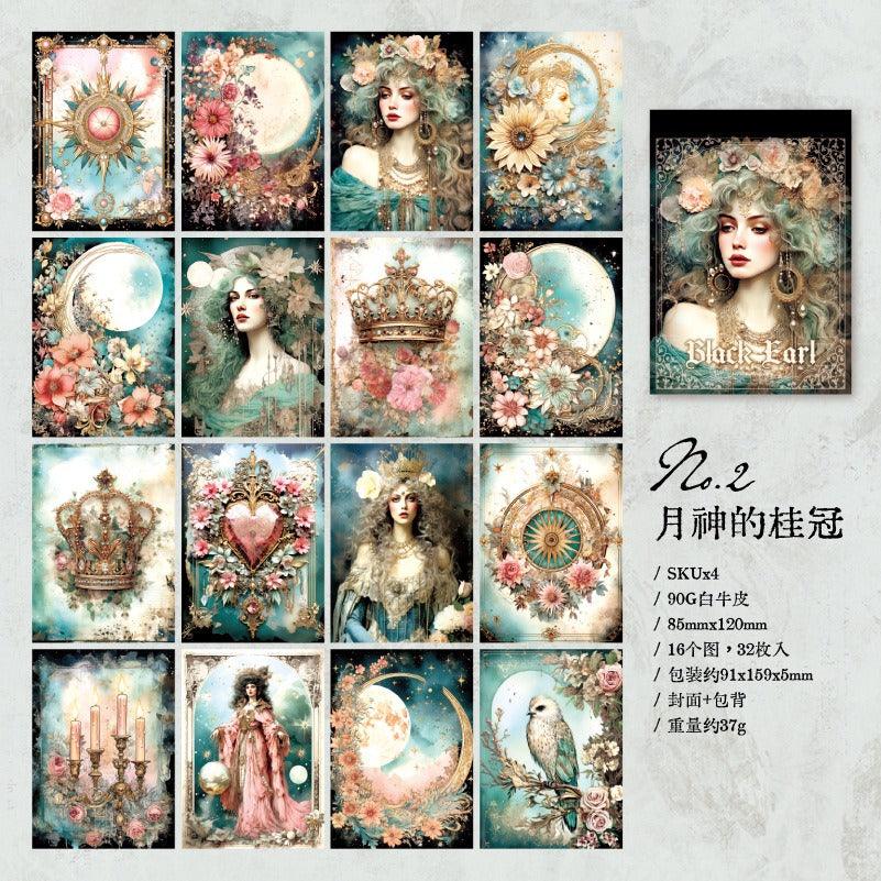 2011  Black Earl Collection Flower Butterfly Material Paper