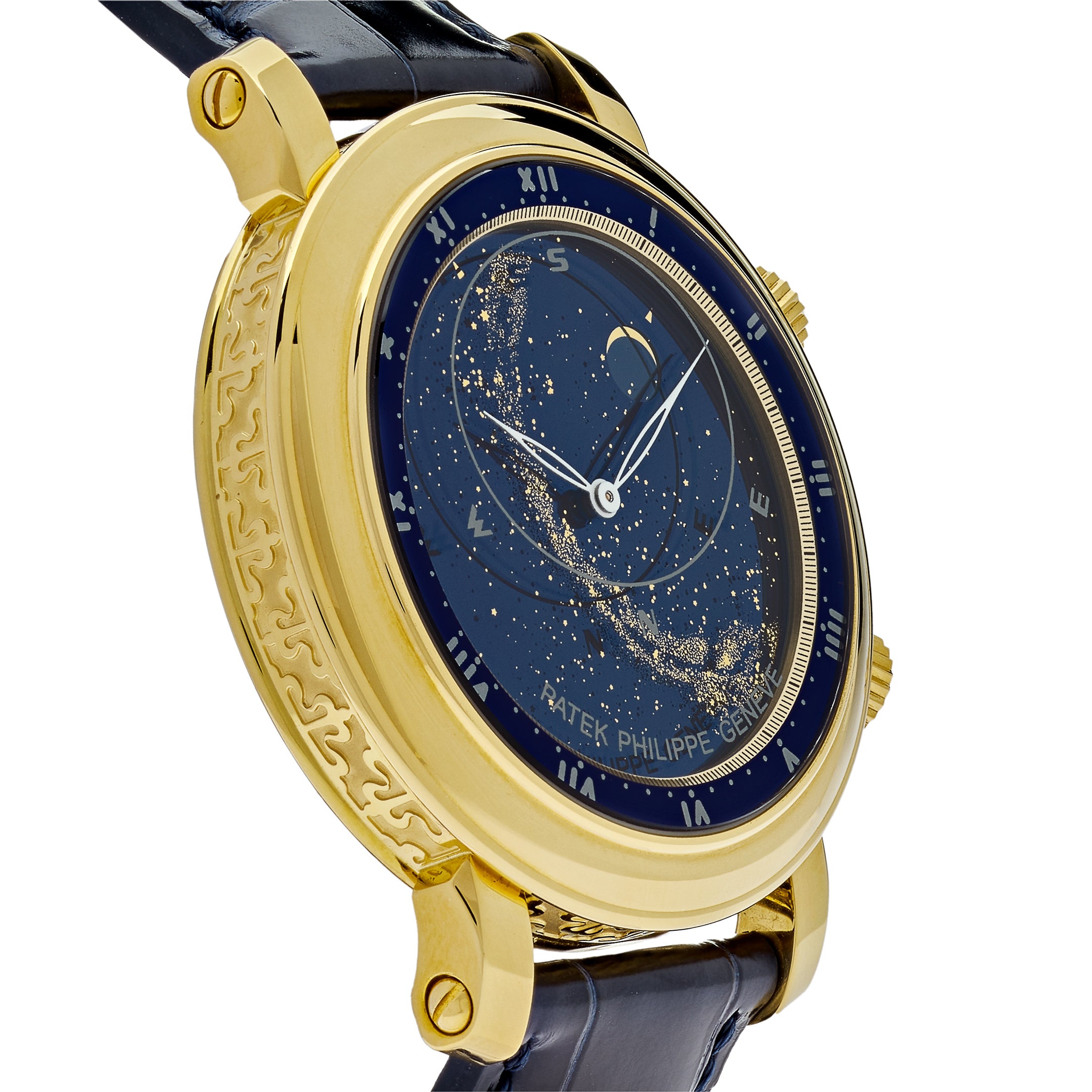 Patek Philippe Celestial Grand Complications Sky Chart Yellow Gold Blue Dial 5102J-001【1:1 Replica】
