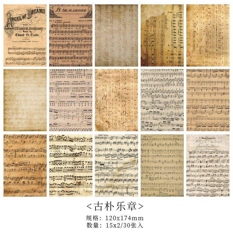 2068 Sketchy Paper Classical Letter Series