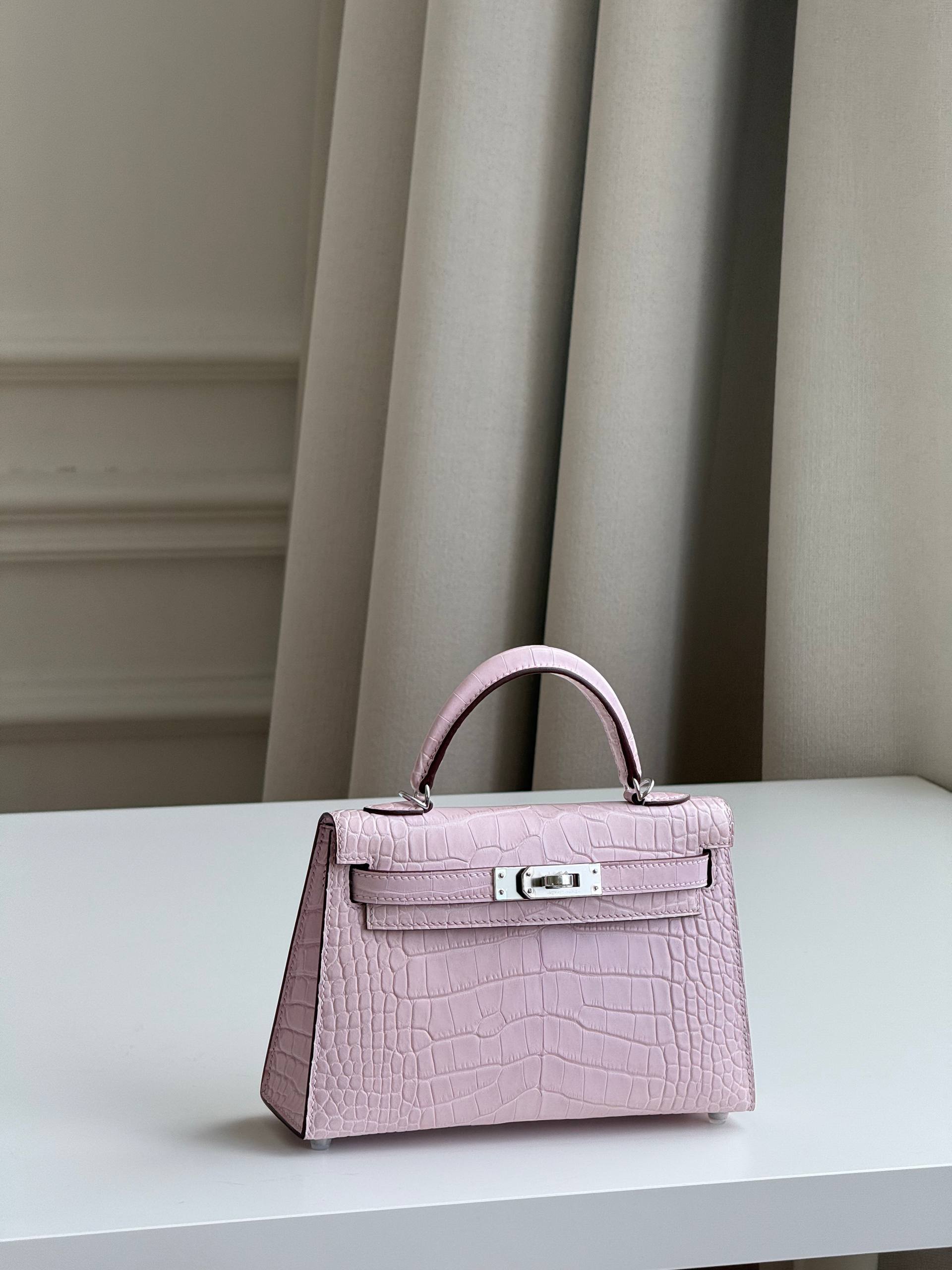 Hermès Mini Kelly II Matte Alligator