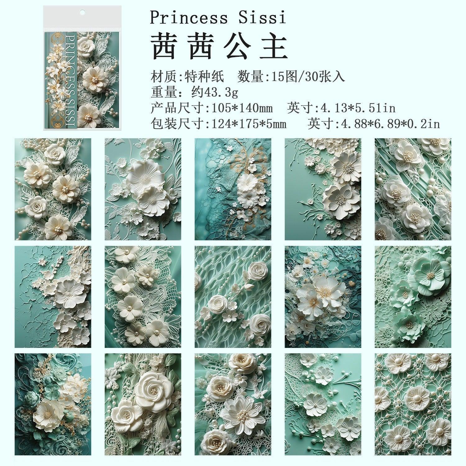 2173 Princess of Versailles series handbook material paper