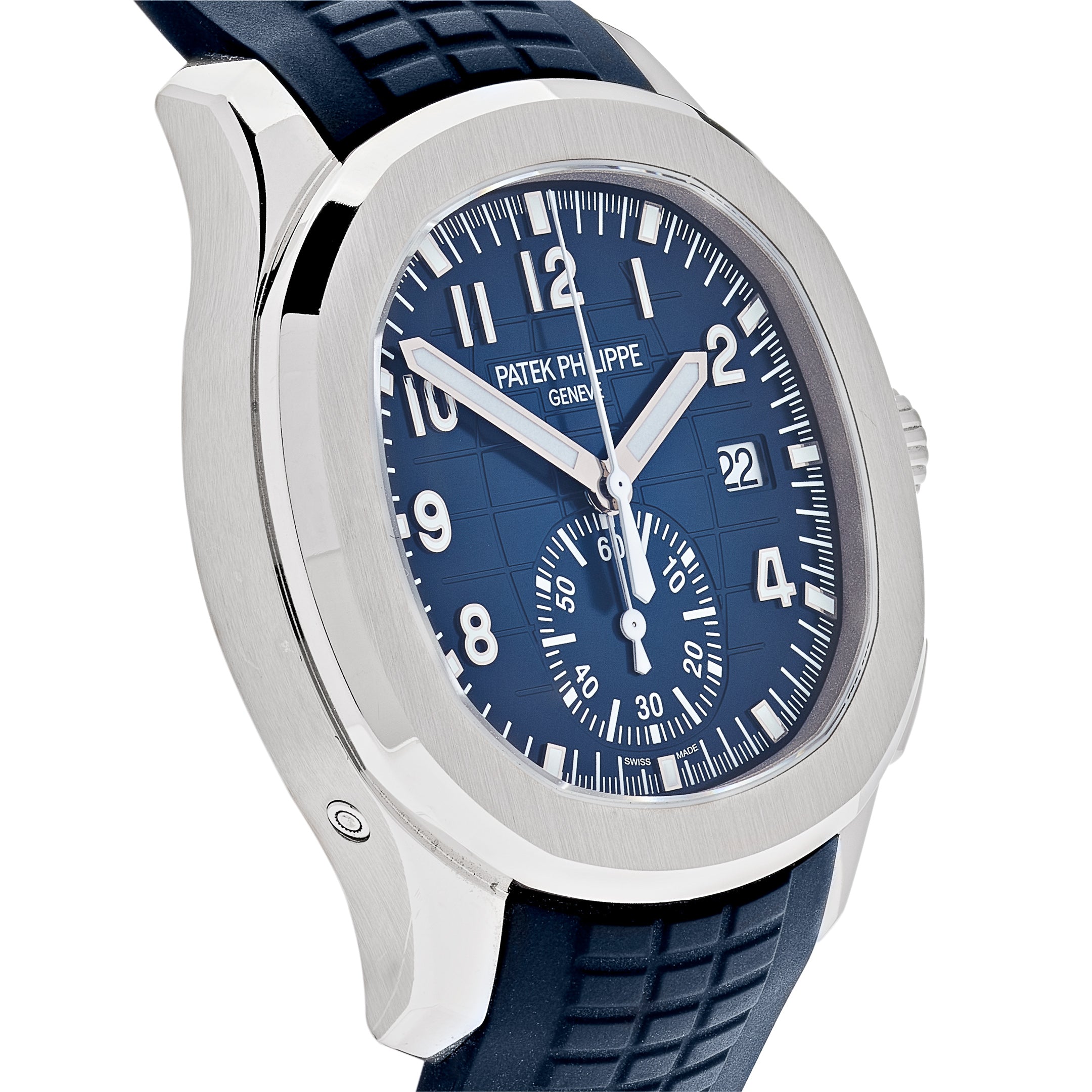Patek Philippe Aquanaut White Gold Blue Dial 5968G-001【1:1 Replica】