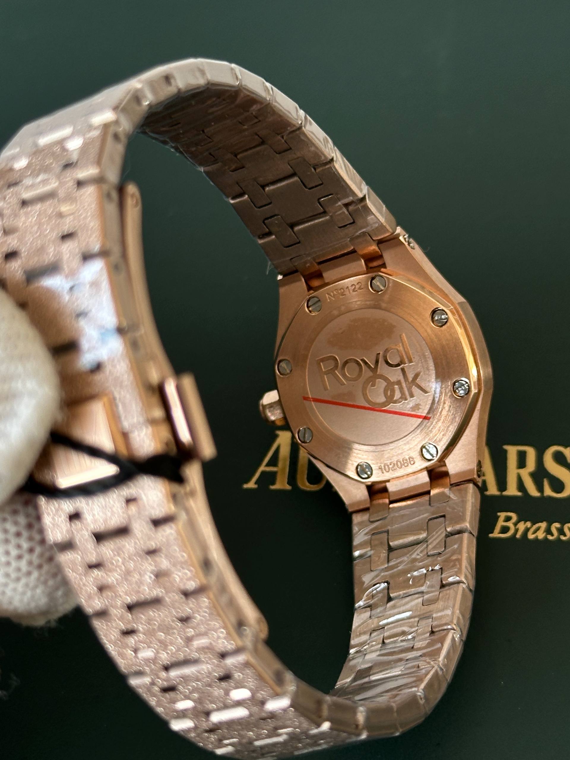 Audemars Piguet Royal Oak Frosted Gold Quartz Watch