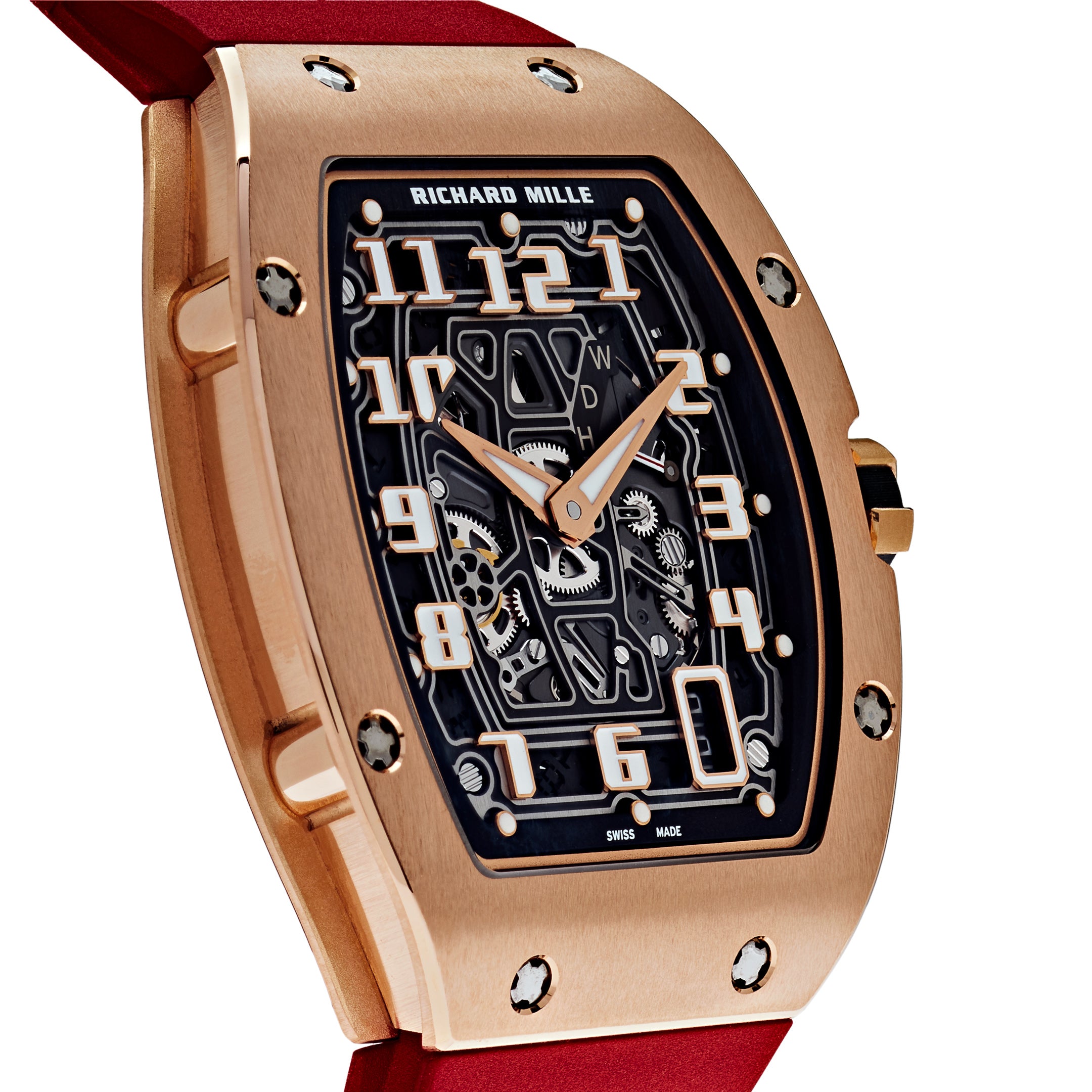 Richard Mille Extra Flat Rose Gold RM67- 01【1:1 Replica】