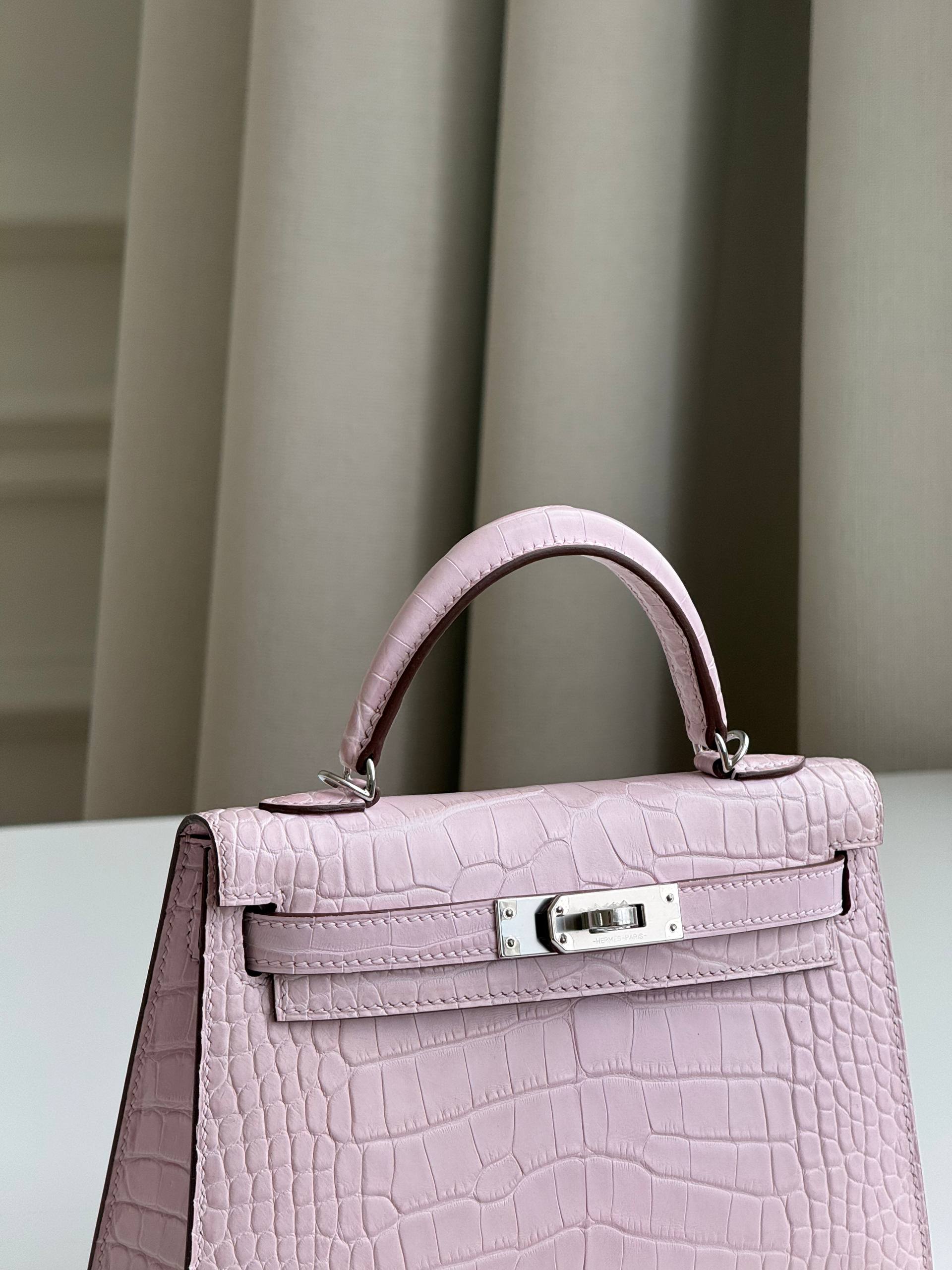 Hermès Mini Kelly II Matte Alligator