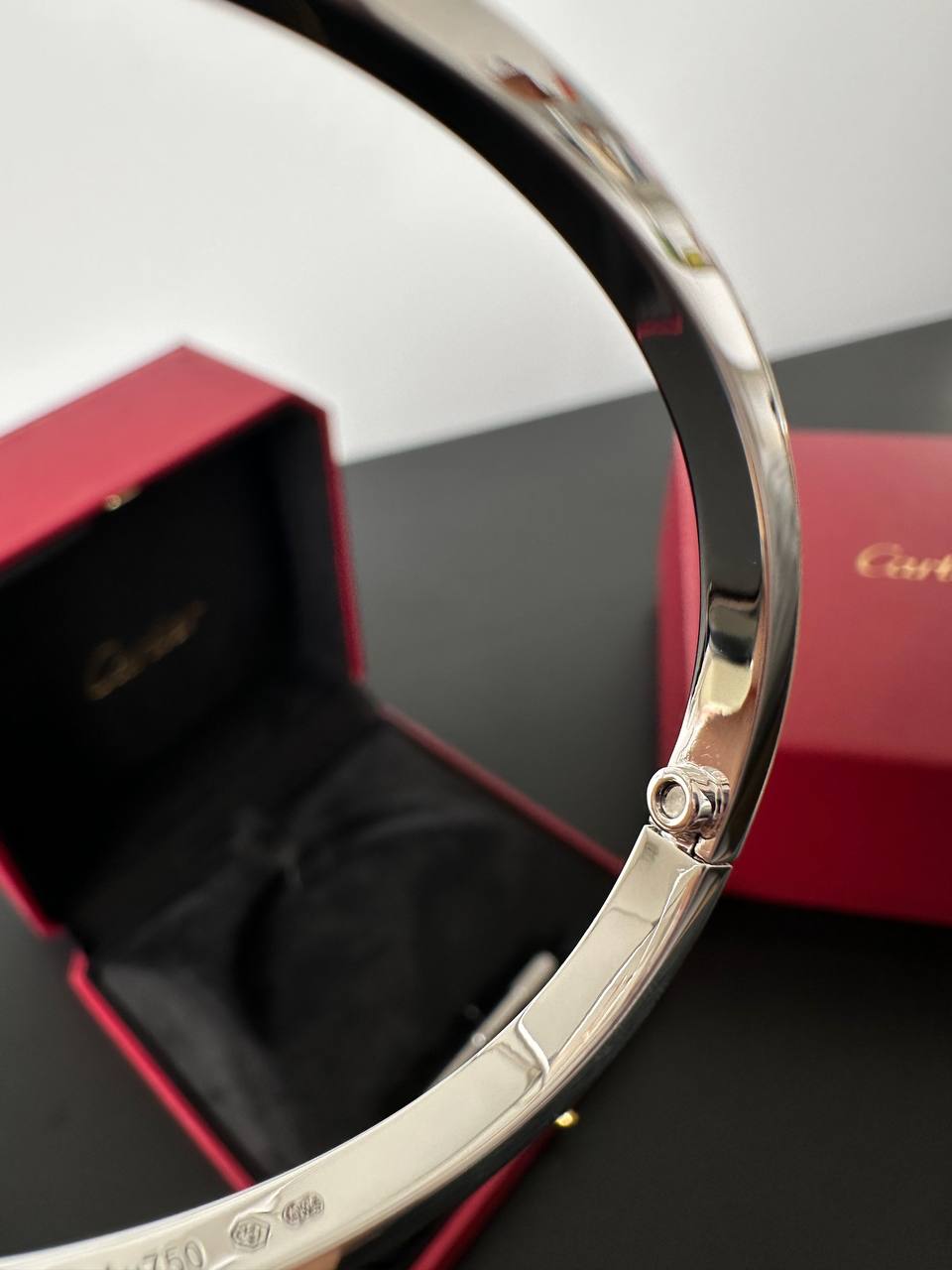 Cartier LOVE Bracelet, Medium Model, Paved Diamonds