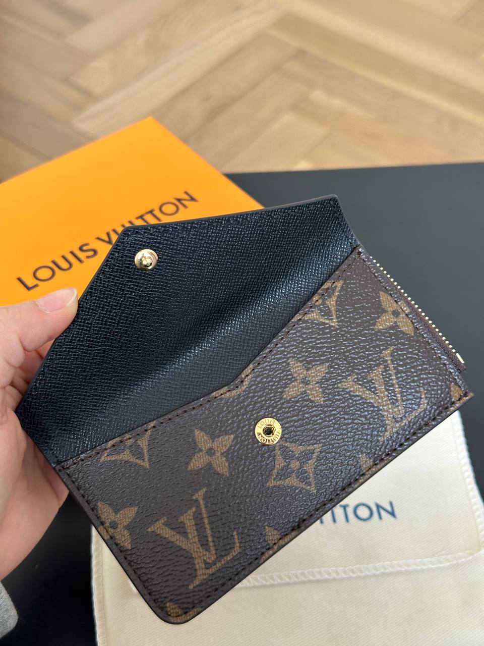 Louis Vuitton Recto Verso Card Holder / Coin Purse