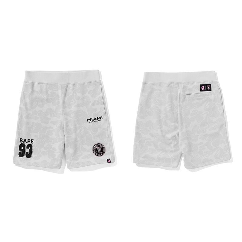 Tide explosive shark ape man head camo miami collab short