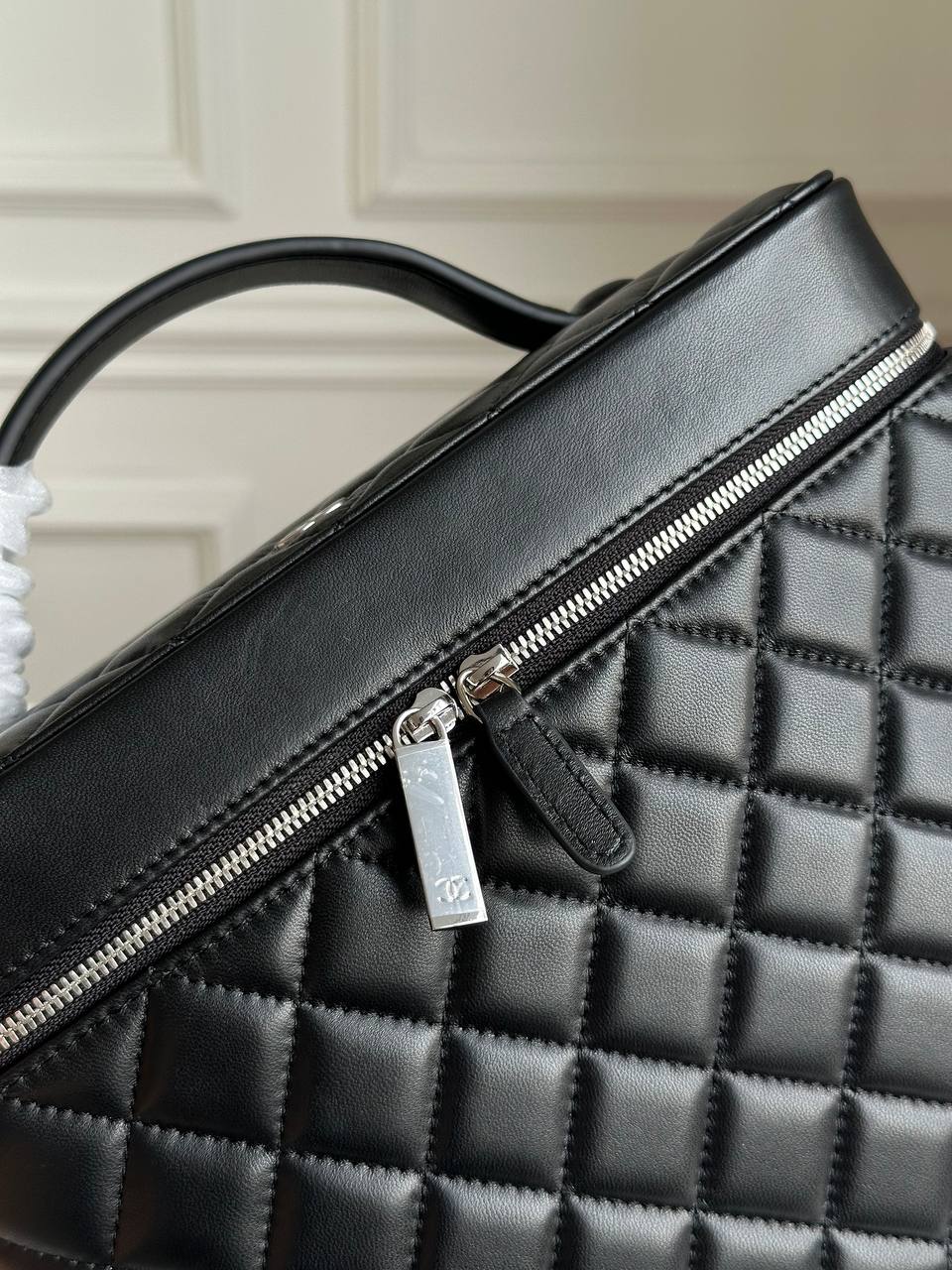 CHANEL Large Quilted Lambskin Vanity