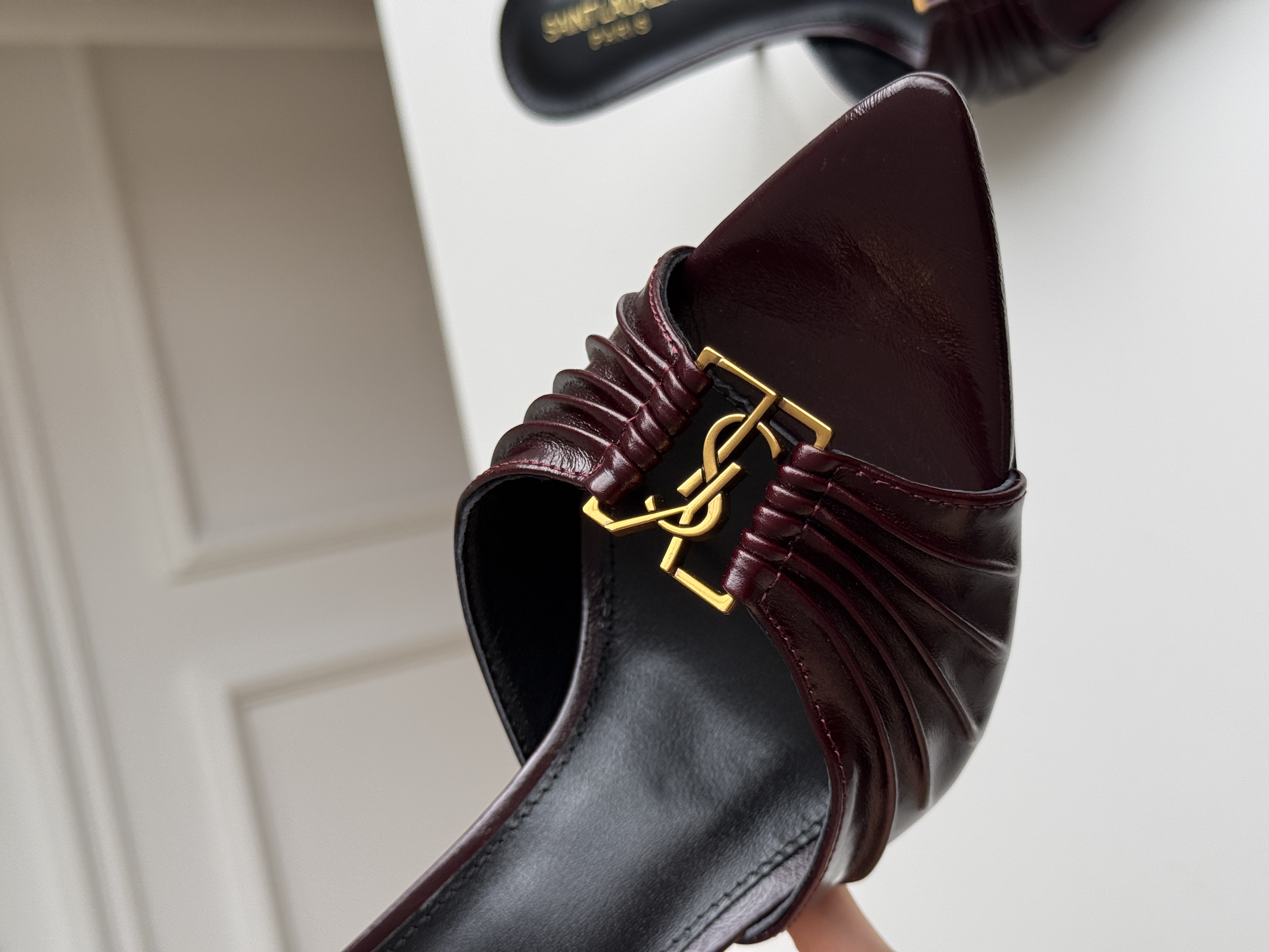Saint Laurent Le Maillon YSL Mules