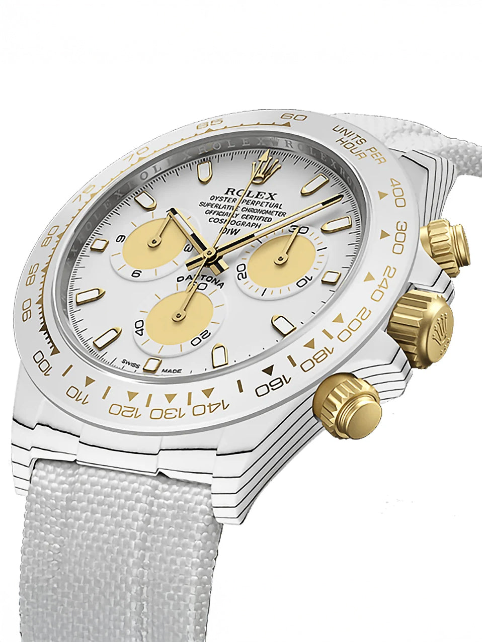 Rolex DiW Daytona CELESTIAL CarboQuartz【1:1 Replica】