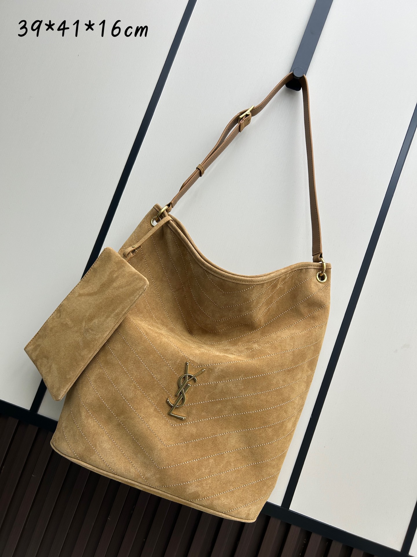 YSL Suede Nik Bag