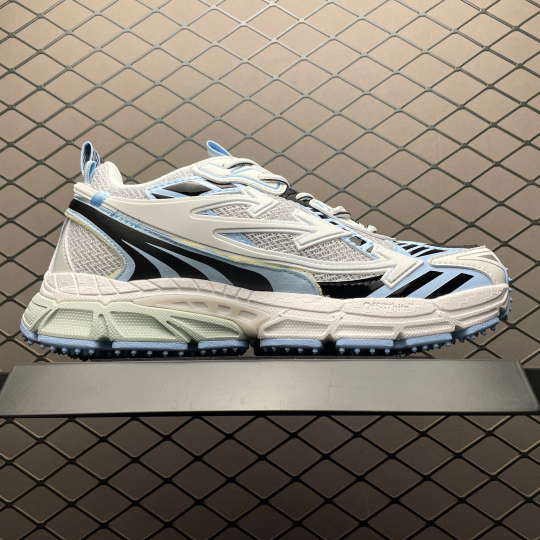 1:1 Best Quality Off White Shoes Blue Color