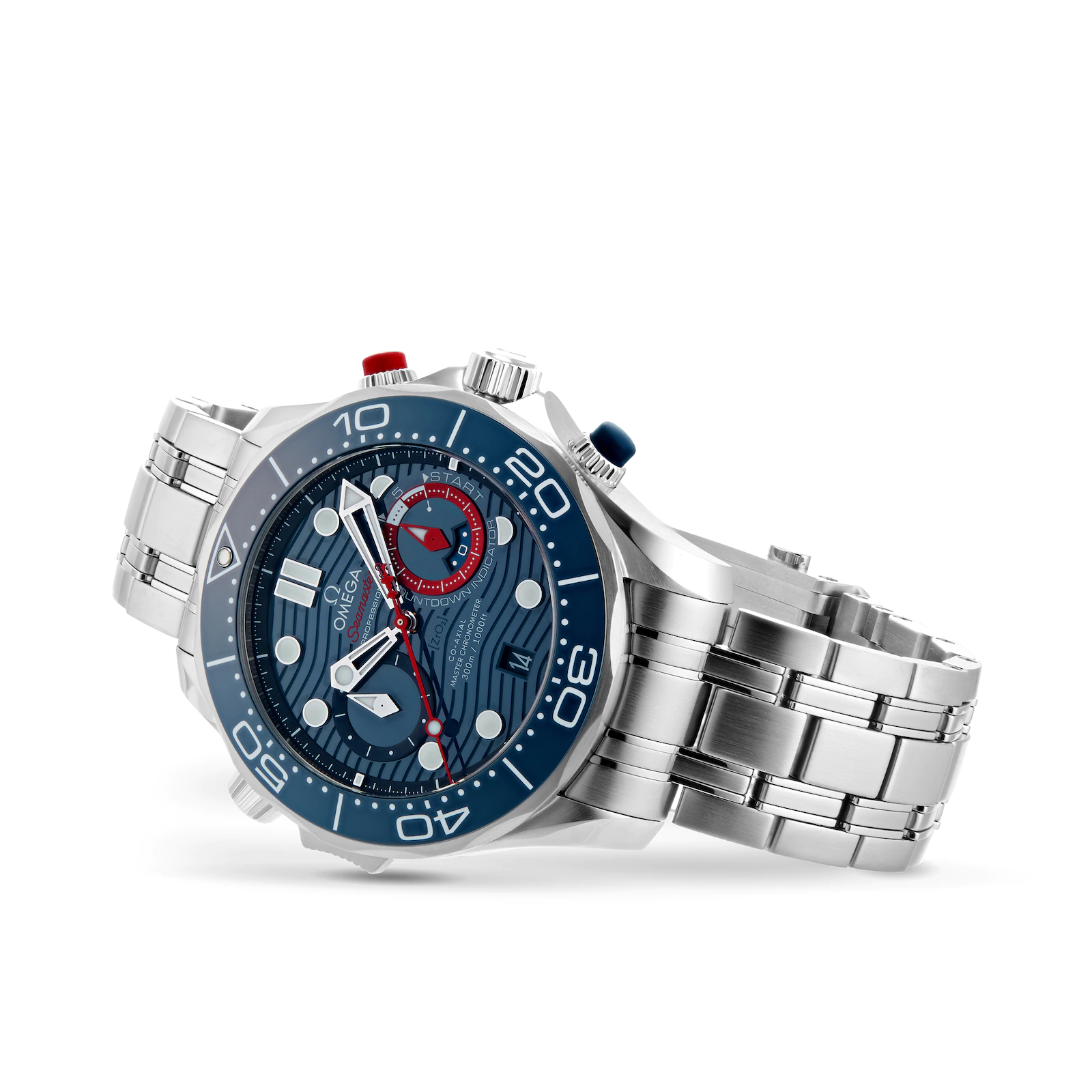 OMEGA Seamaster Diver Co-Axial Master Chronometer Chronograph 44mm Mens Watch O21030445103002