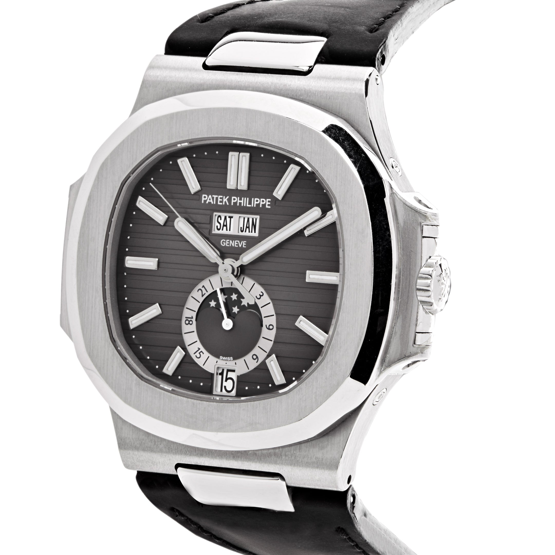 Patek Philippe Nautilus Annual Calendar Moon Phases 5726A-001【1:1 Replica】