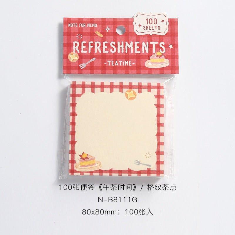 2067 Notebook Tea Time Series