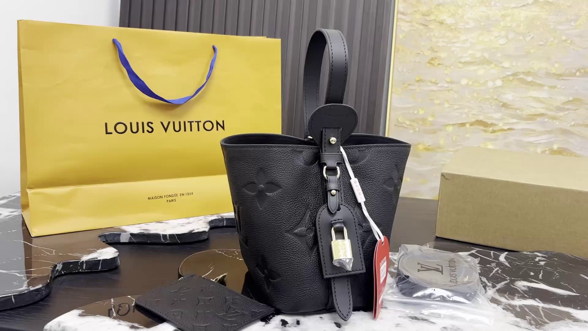 LV Bucket Bag All InBB Handbag