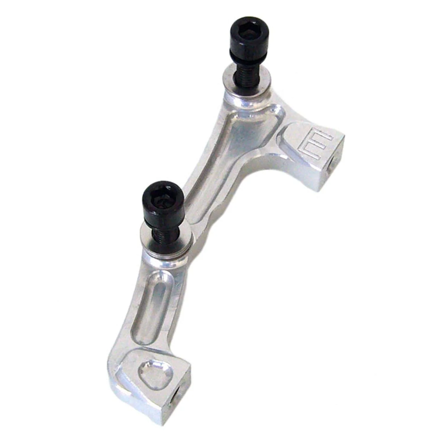 Adaptateur Étrier Avant PM / IS FOX 40 HOPE  Disque 203 mm #HBME Argent